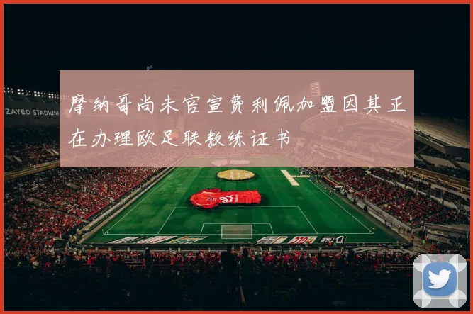 摩纳哥尚未官宣费利佩加盟因其正在办理欧足联教练证书