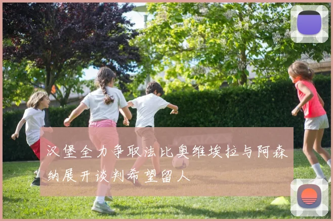 汉堡全力争取法比奥维埃拉与阿森纳展开谈判希望留人